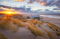 Zonsondergang op Texel. van Justin Sinner Photography ( Fotograaf op Texel) thumbnail