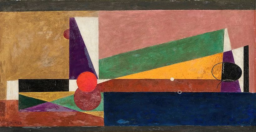 Person auf Couch (1921) von Georges Valmier von Peter Balan