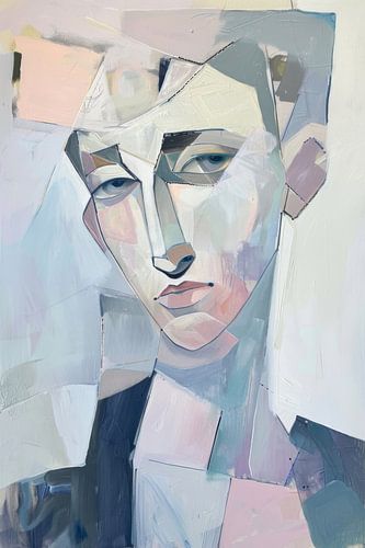 Abstracte vrouw