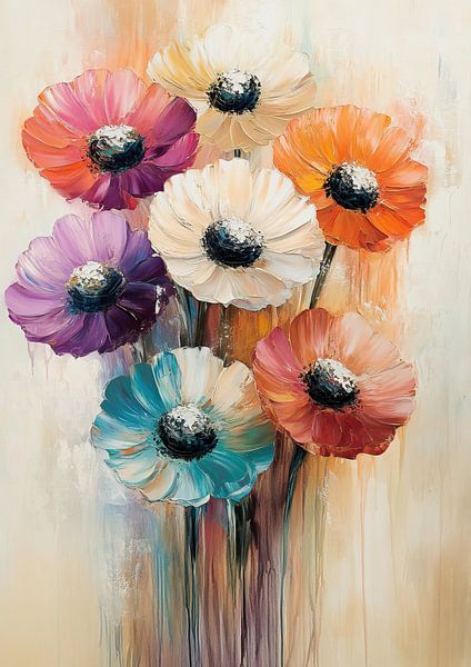 Flower explosion by Wonderful Art