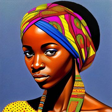 Portrait of an African woman Chika by All Africa