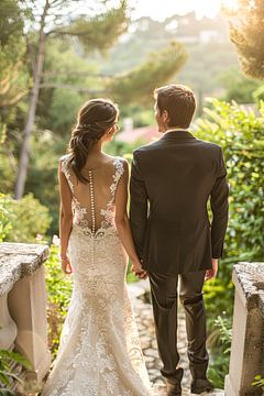 couple in love as they walk by Egon Zitter