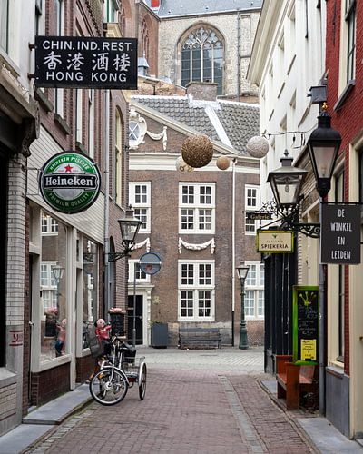 Inner city of Leiden, South Holland