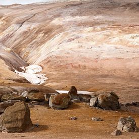 IJsland bruin landschap van Annelies Huijzer