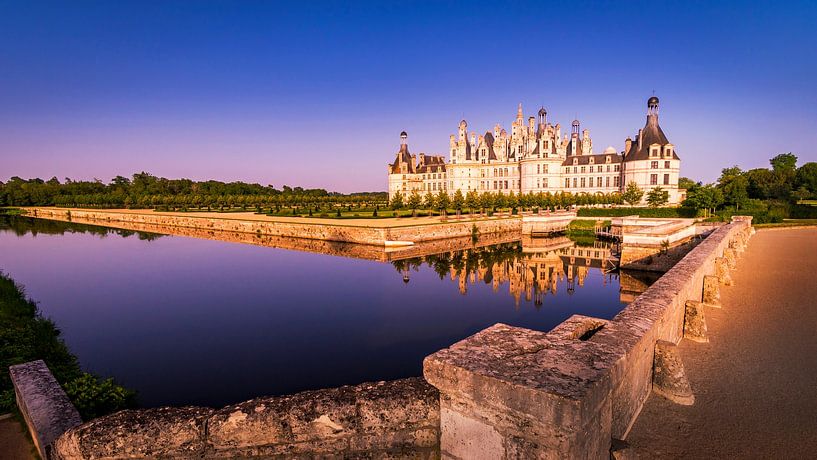Chateau Chambord Loire France by Lex van Lieshout