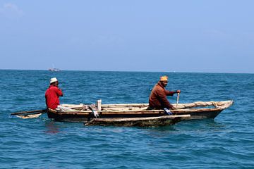 traditionele visserij afrika van Ramon Beekelaar