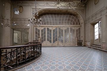 Stairwell in an old theatre by Tim Vlielander