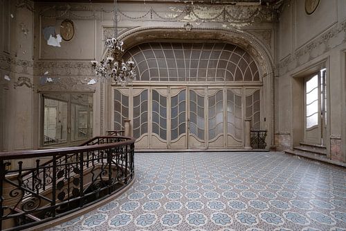 Treppenhaus in einem alten Theater