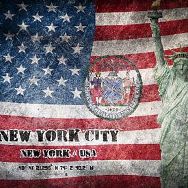 New York City von Printed Artings