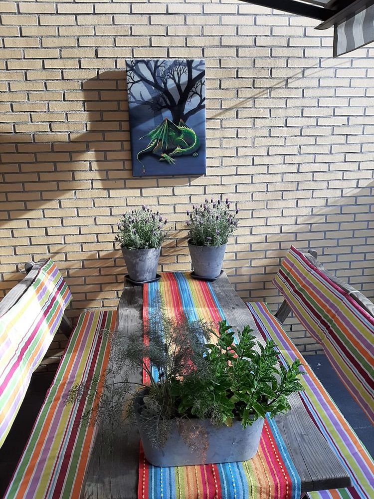 Slapende draak  van Bianca Wisseloo 