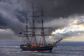 Royal Yacht the Amsterdam by Brian Morgan