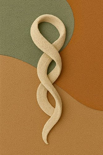 Abstract Spiraal van Aarde