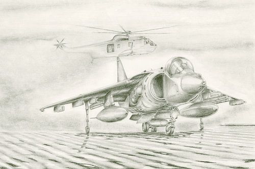 Harrier sur Frank Vos