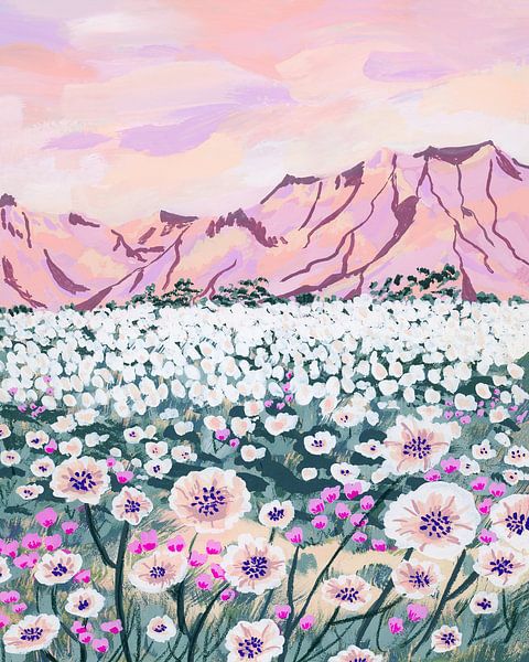 Désert rose par Sarah Gesek