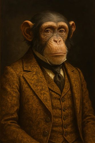 Le singe savant - Portrait d'un chimpanzé civilisé