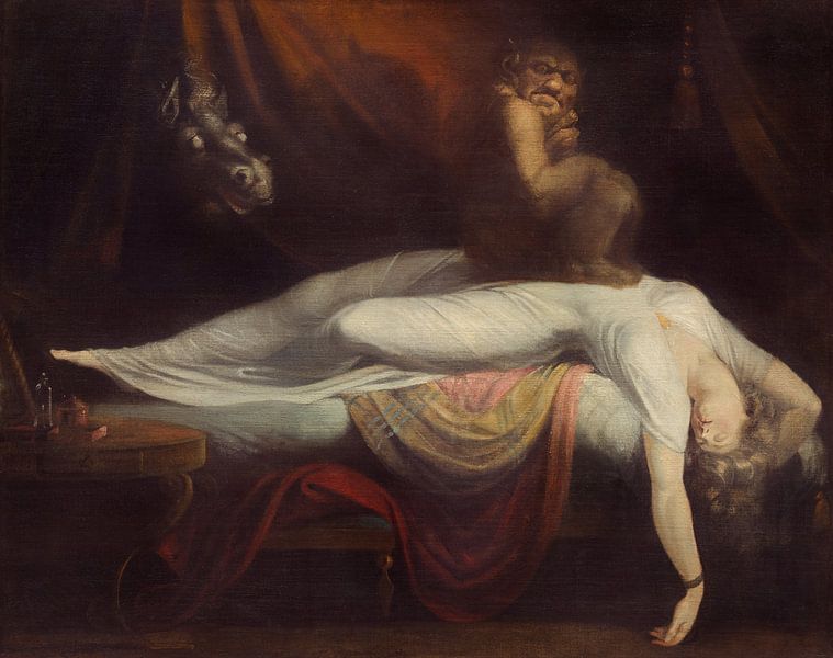 Henry Fuseli. The Nightmare by 1000 Schilderijen