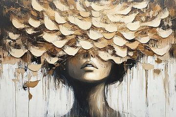 Vrouwen Goud | Shrouded Mystique van De Mooiste Kunst