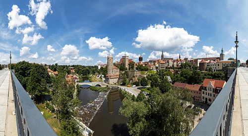 Bautzen - historische oude stad panorama