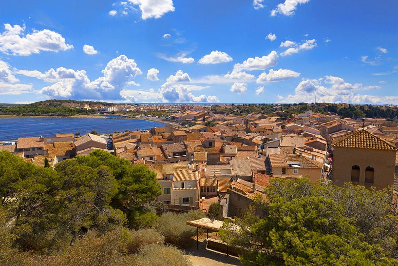 Over the roofs of Gruissan by Photo Art Thomas Klee