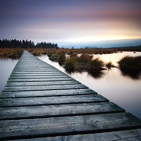 Sonnenuntergang Ardennen von Gerhard Niezen Photography