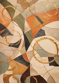Abstract earth tones "beige"