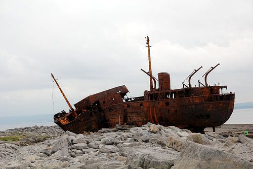 Shipwreck in Ireland