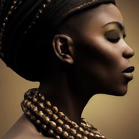 African Woman by Walljar