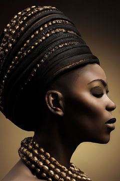 African Woman van Walljar