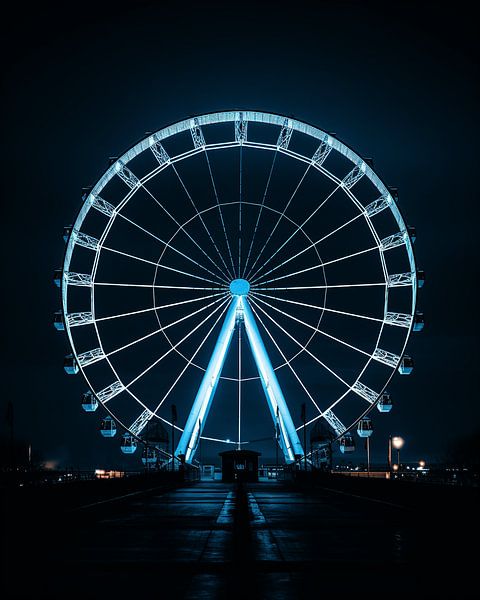 Fairground Adventures - The Big Ferris Wheel by Karina Brouwer