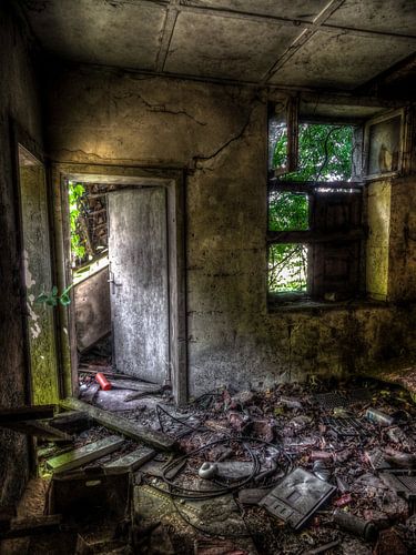 Verlaten fabriek Duitsland HDR