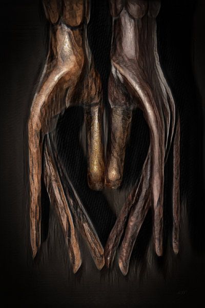 Hölzernes Herzklopfen von Alida van Luijn-Toet