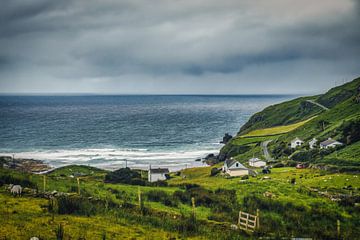 Schilderij kijken - De westkust van Ierland van Martin Diebel