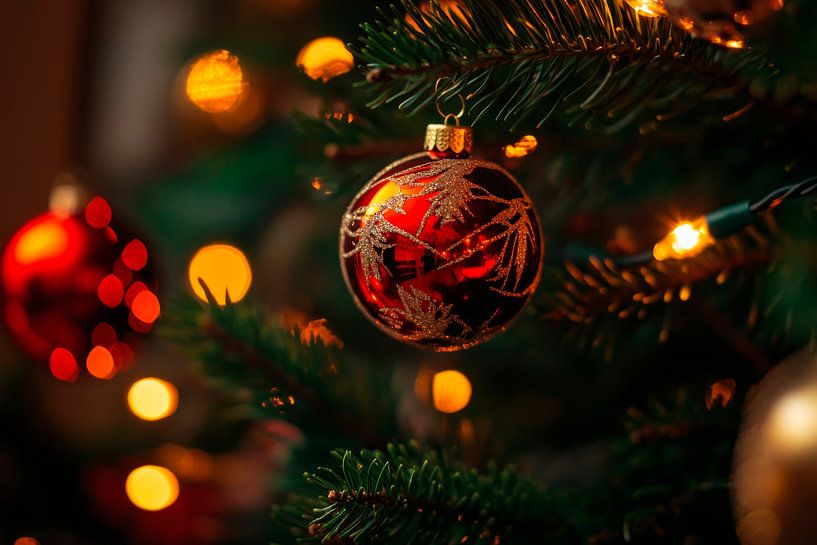 Christmas tree decoration by Poster Art Shop