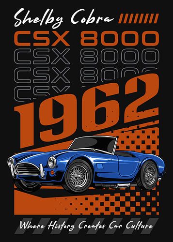 Shelby Cobra CSX 8000 Muscle Car