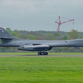 Rockwell B-1B Lancer strategic bomber. by Jaap van den Berg