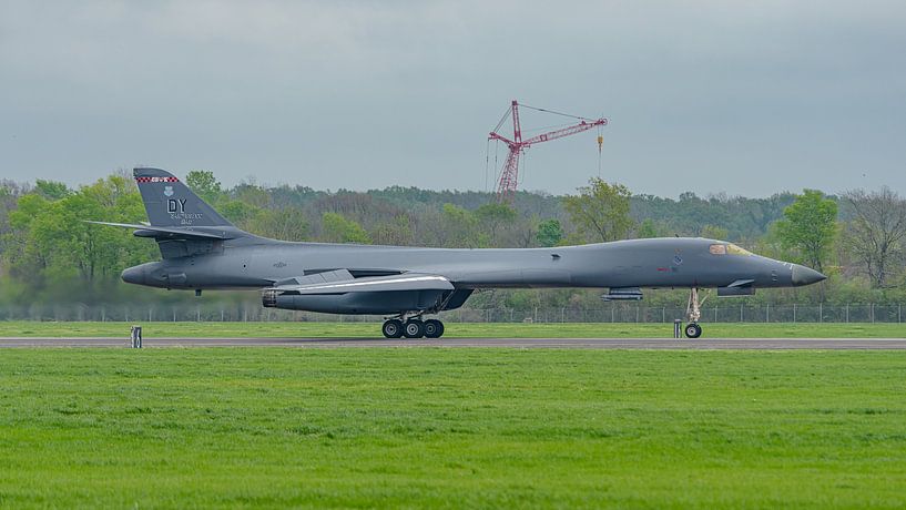 Rockwell B-1B Lancer strategic bomber. by Jaap van den Berg