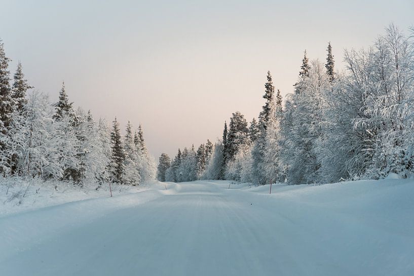 Finlande au milieu de l'hiver par Andy Troy