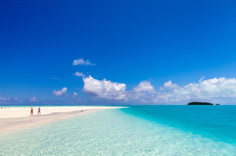 Entspannen auf Aitutaki von Paul de Roos
