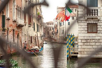 De grachten van Venetië........Viva Italia! van Jeroen Somers
