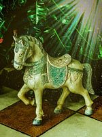 Brocante houten paard