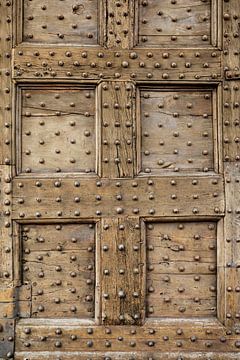 Wooden gateway of the city of Florence in Italy by Joost Adriaanse