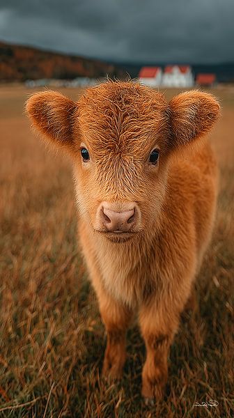 Scotch Highlander / Scotch Highlander Kalb von Gelissen Artworks