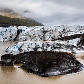 Gletsjerlandschap IJsland