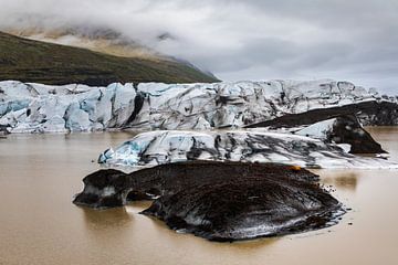 Paysage de glaciers en Islande sur Daniela Beyer