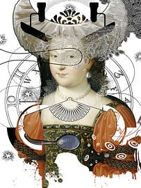 MÄDCHEN MIT DEN PERLEN von Atelier Kunst en Ko