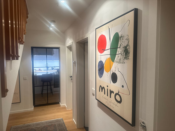 Customer photo: Mirò (No 3) by Treechild, on canvas