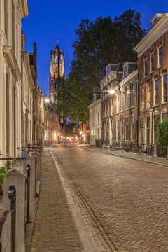 Tour du Dom à Utrecht vue de la Korte Nieuwstraat - 2 sur Tux Photography