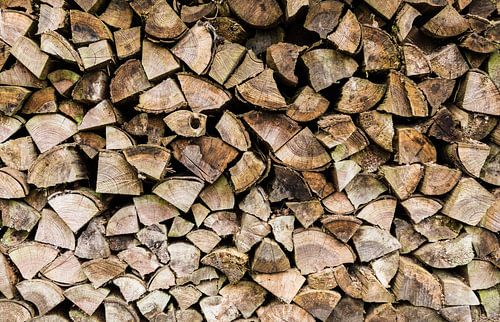Brennholzstapel