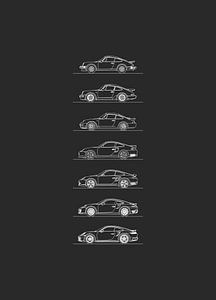 Porsche 911 Turbo Evolutie van Artlines Design
