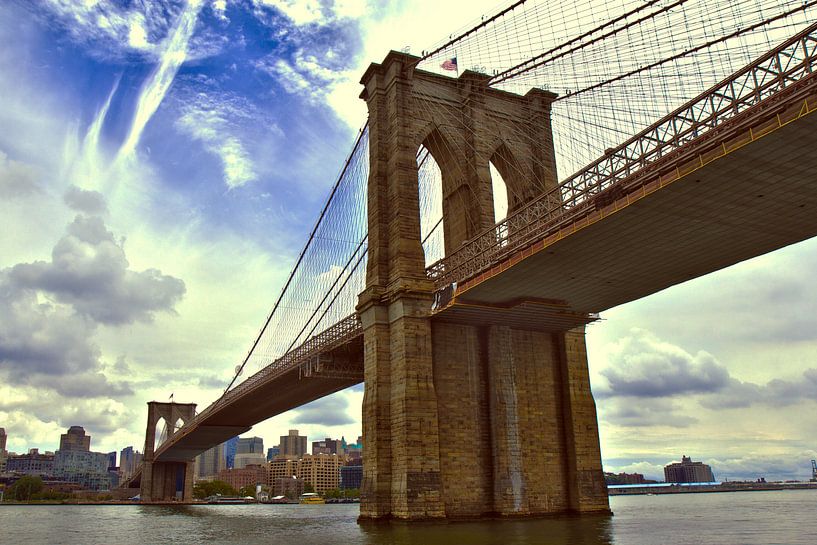 Brooklyn bridge by Bert Broer